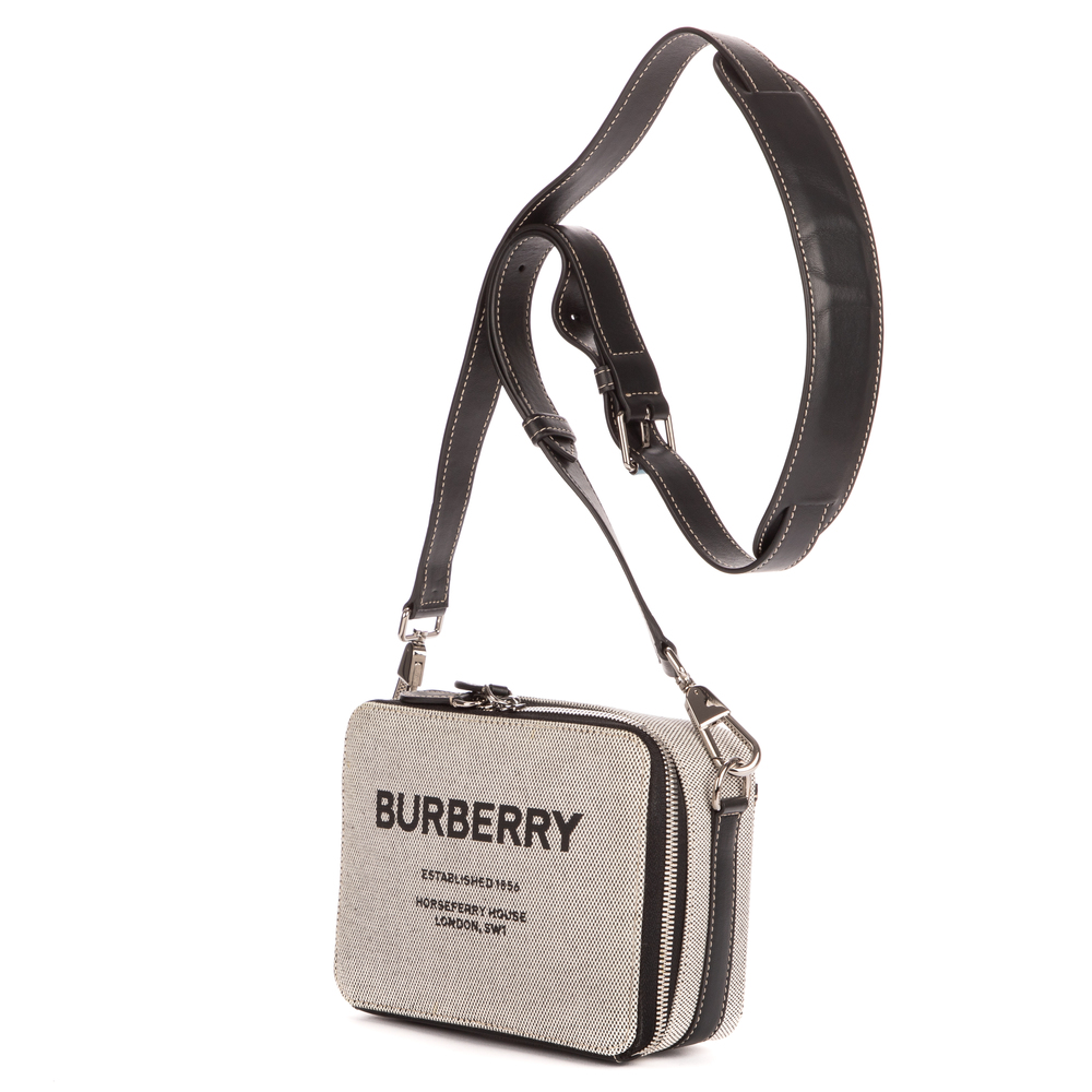 Sutton Logo (Camera)   in  White/ Black Canvas - Picture 3 of 7
